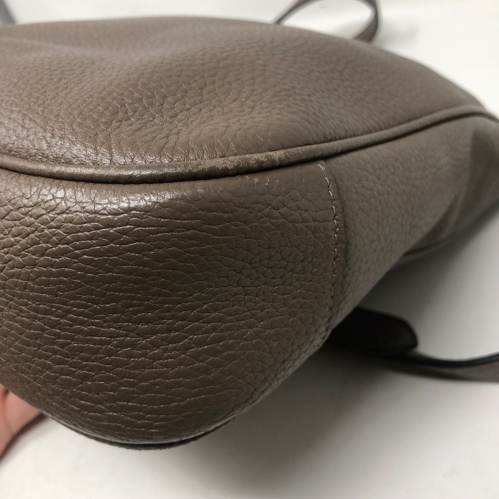 Coach Ellie File Crossbody Bag Medium Brown Pebbled Leather Gold Hardware - Picture 5 of 13